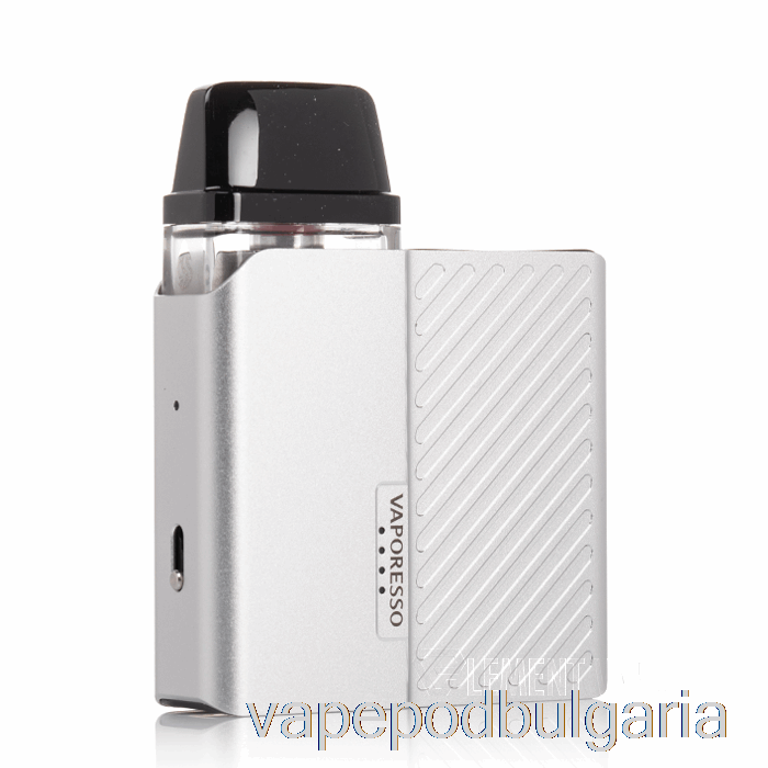 Vape 10000 Дръпки Vaporesso Xros Nano Pod System Silver